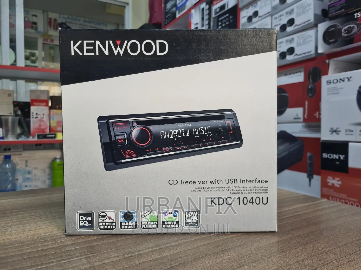 Kenwood CD Radio With FM, and Usb Interface