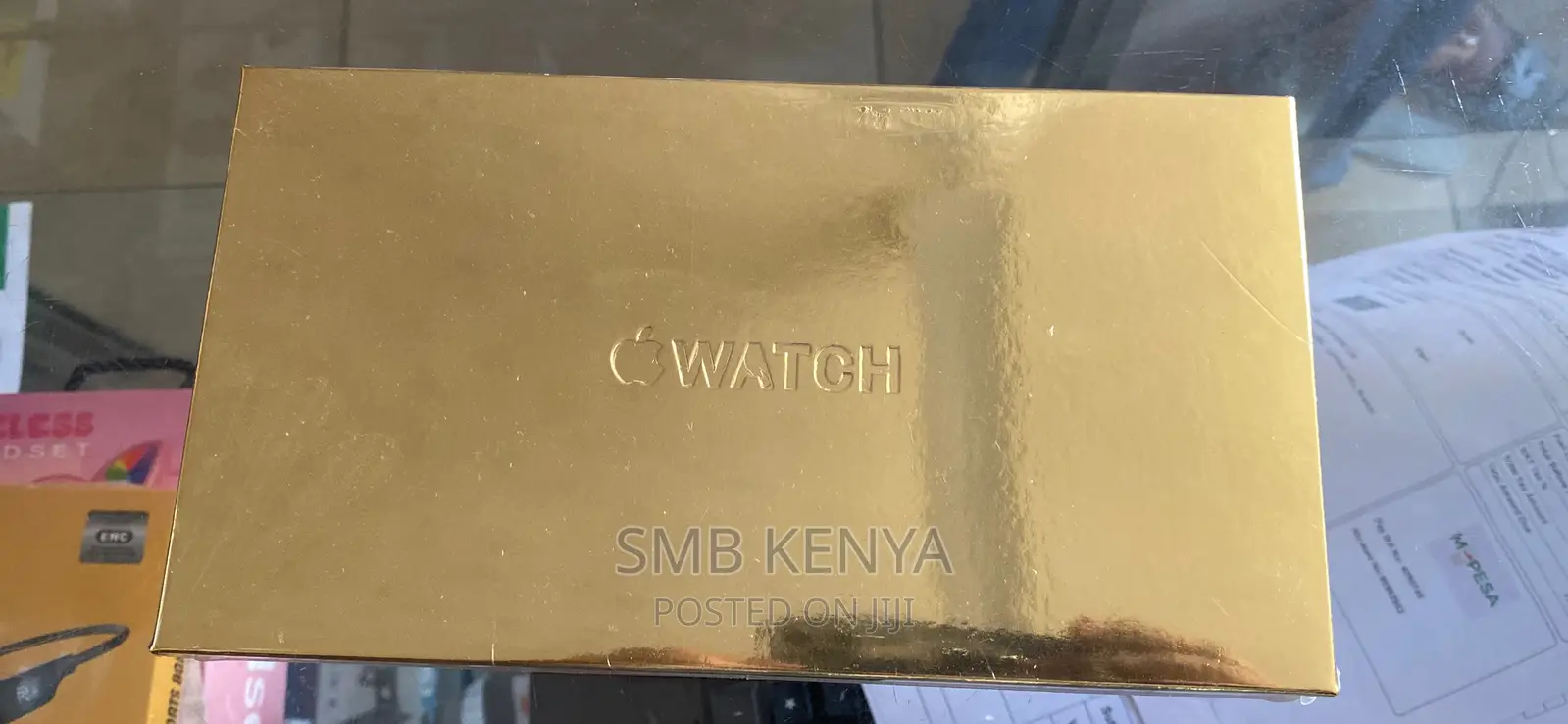 Apple Logo Ultra 2.0 Watch Golden (First Copy)