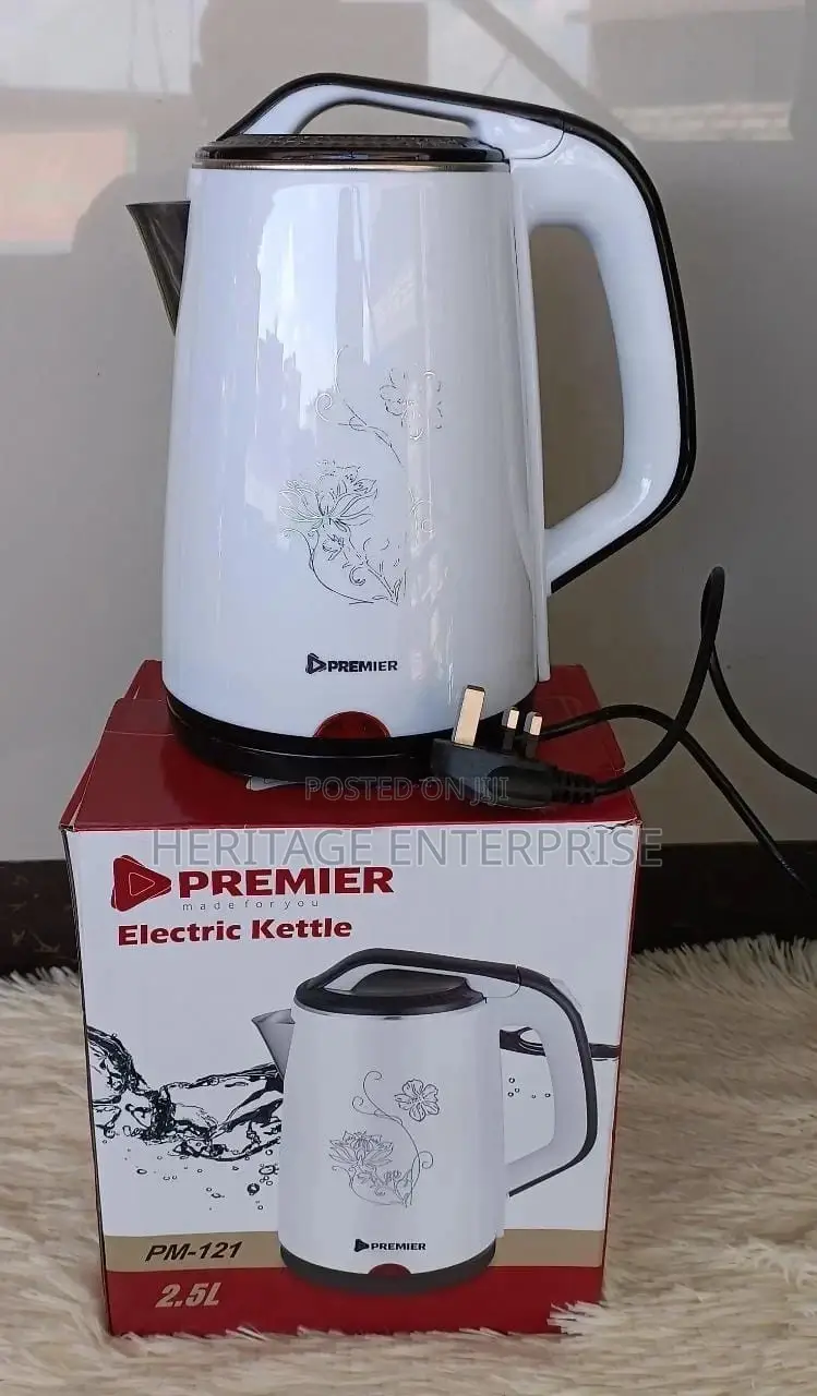 Premier Cordless Electric Kettle 2.5ltrs