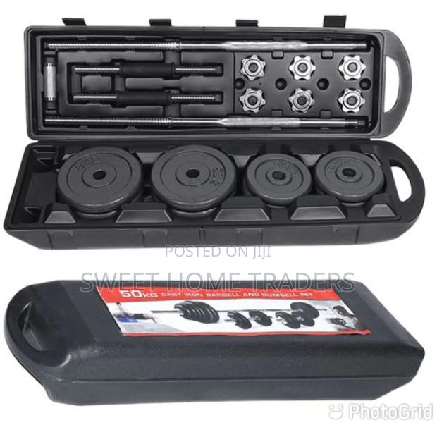 50kg Barbell Dumbbell Set