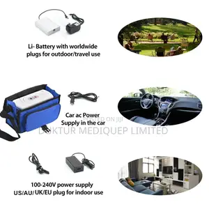 3l Rechargeable Portable-oxygen-concentrator 80mins Long