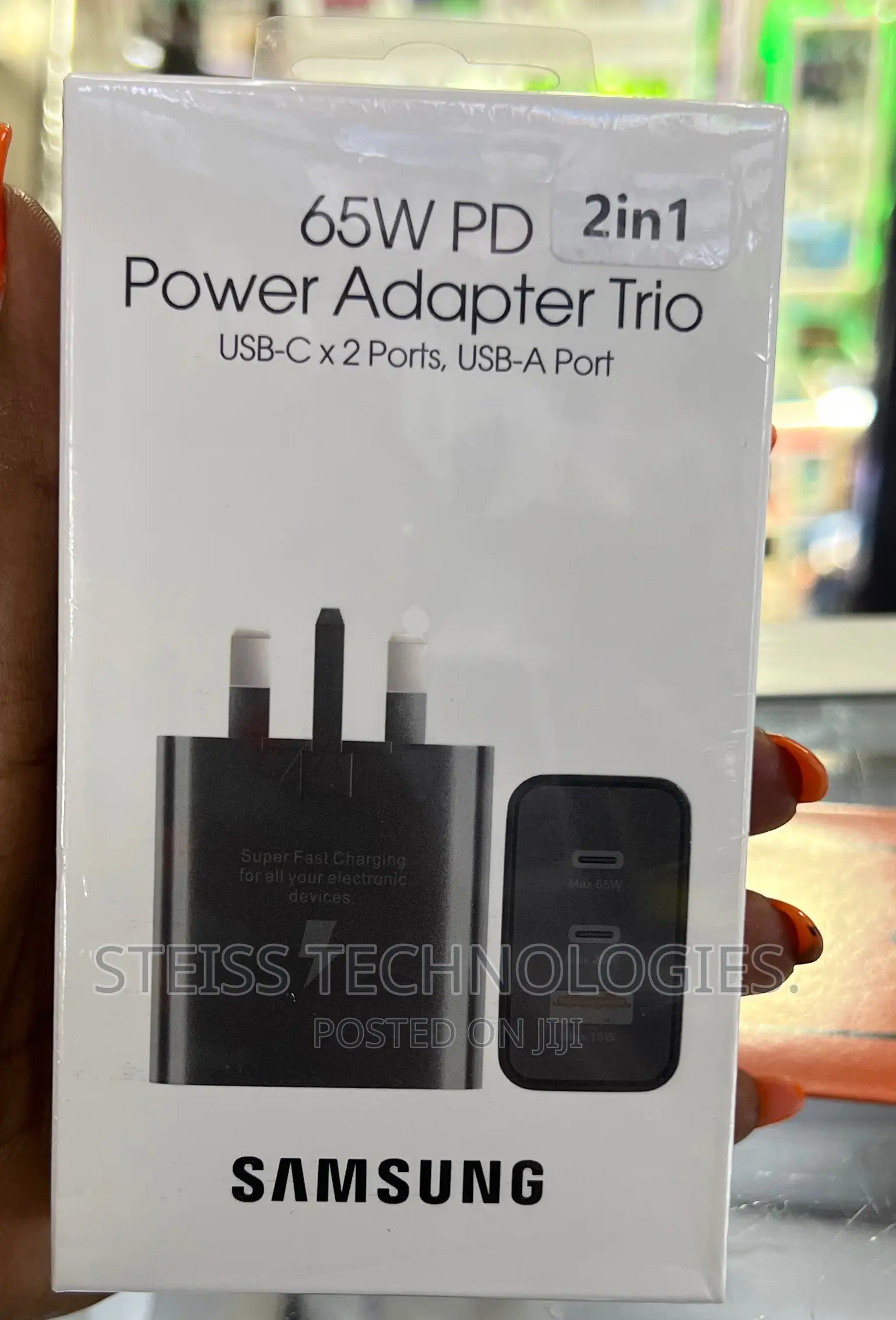 65w Samsung Type C Charger
