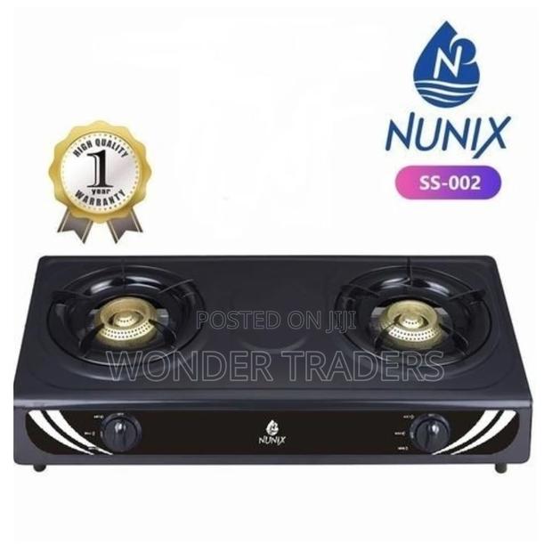Nunix 2 Burner Gas Cooker