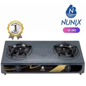 Nunix 2 Burner Gas Cooker