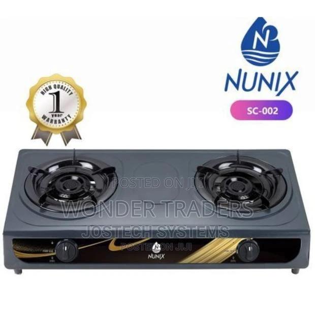 Nunix 2 Burner Gas Cooker