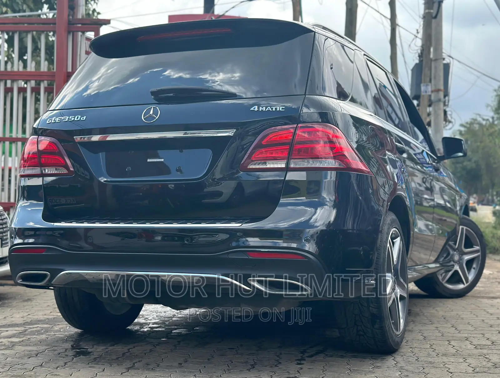 Mercedes-Benz GLE-Class GLE 350d 4MATIC 2016 Black