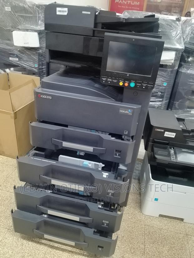 4 Trayed Kyocera 3511i All-in-One Monochrome Printer - main view