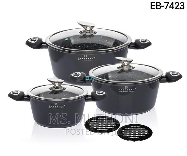 8pc Edenburg Cookware - thumbnail 3