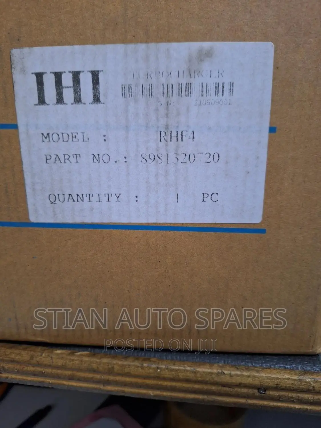 Isuzu D-Max 4jk1 Turbocharger