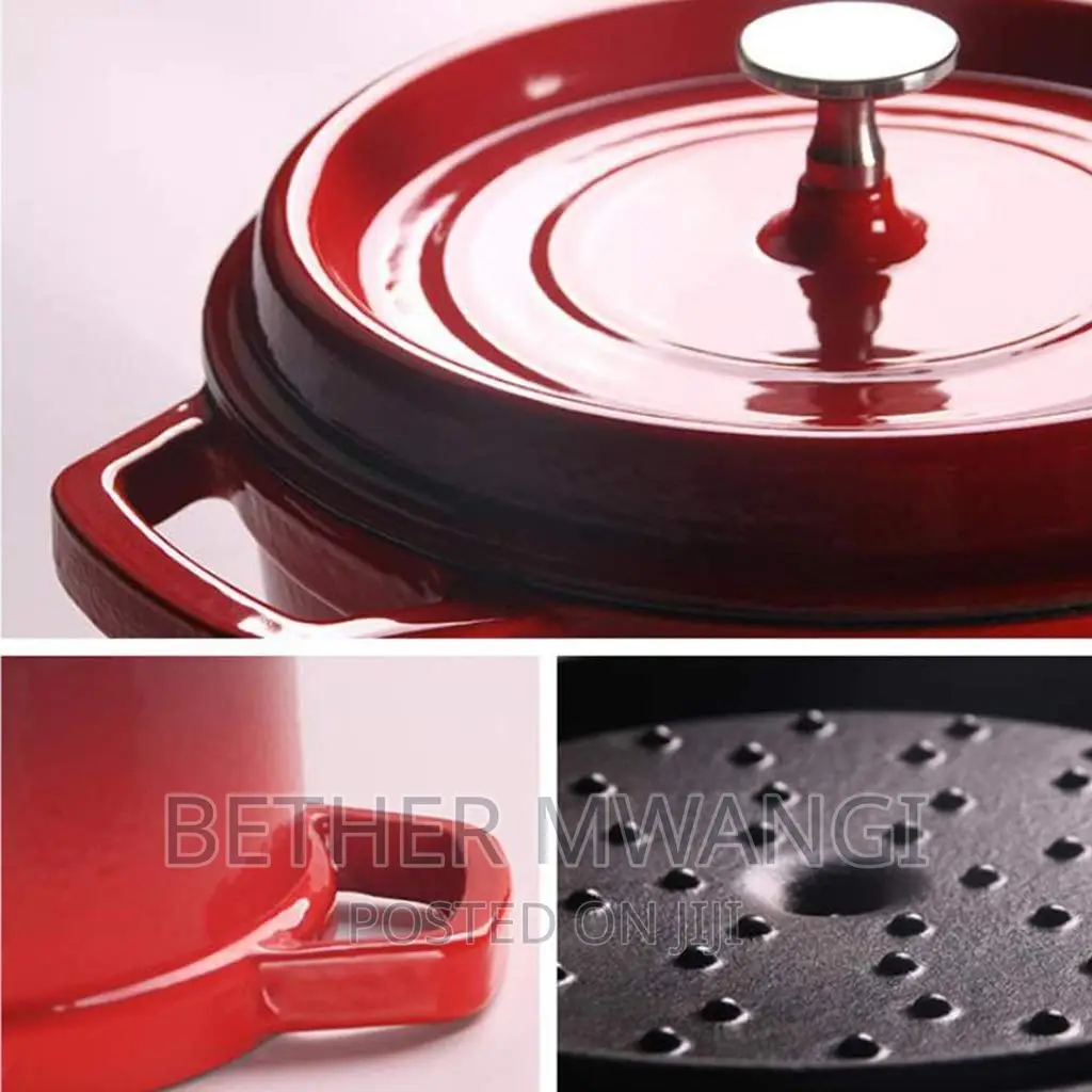 Cast Iron Enamel Dutch Oven Casserole Pot at the Best Price
