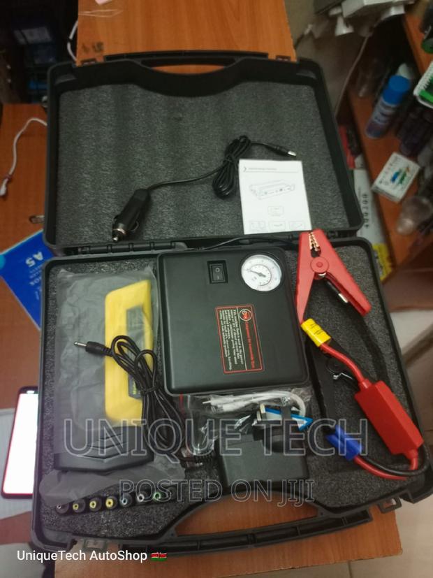 High Power Car Jumpstarter Kit With Tyre Inflator