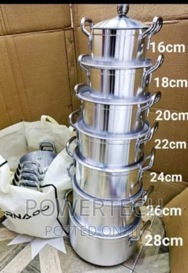 Tornado 14pcs Tornado Cookware Stainless Set.