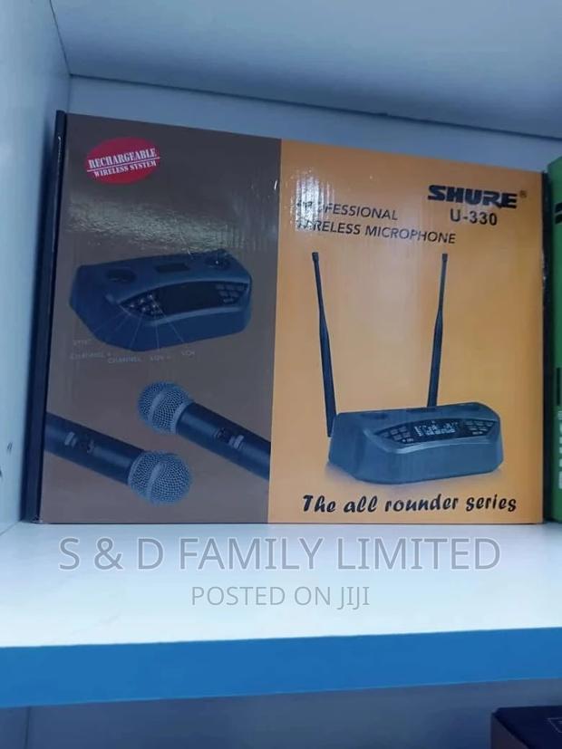 Shure U-330 Rechargeable Wireless Microphone - main view