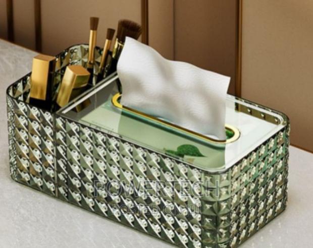 Classy Acrylic Serviette Holder. - main view