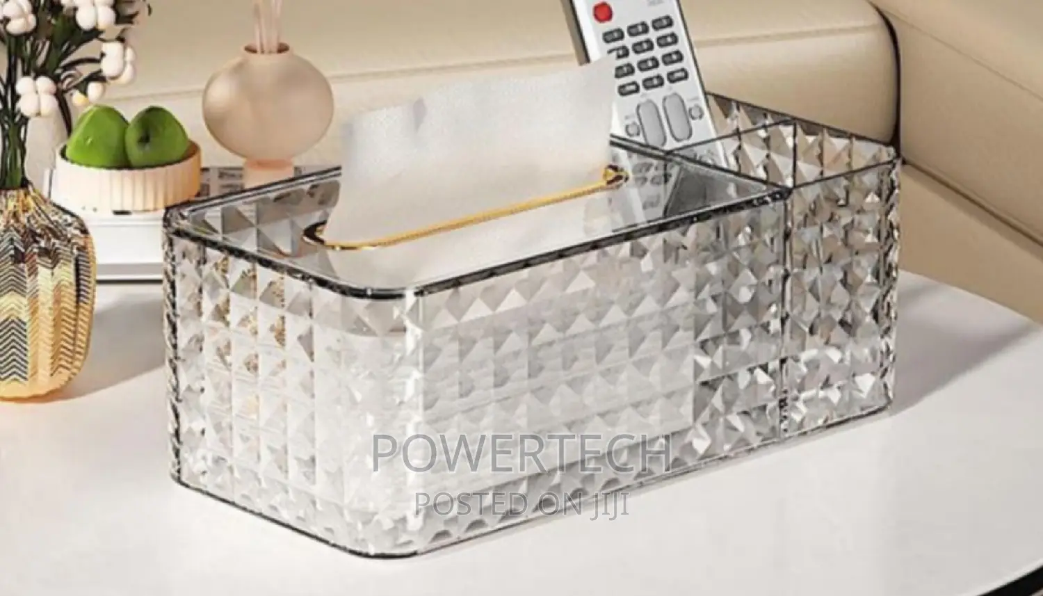 Classy Acrylic Serviette Holder.'