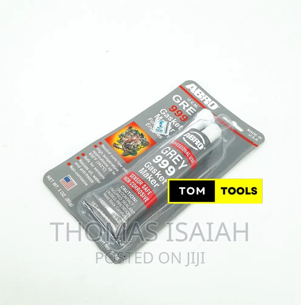 ABRO Grey 999 Gasket Maker Silicone 85g