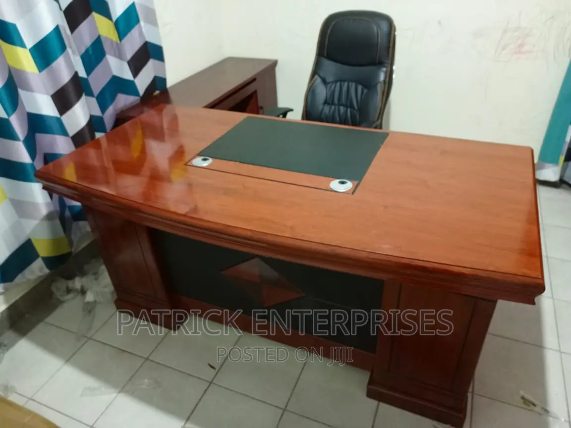 Executive Imported Office Desk Plus Executive Office Chair