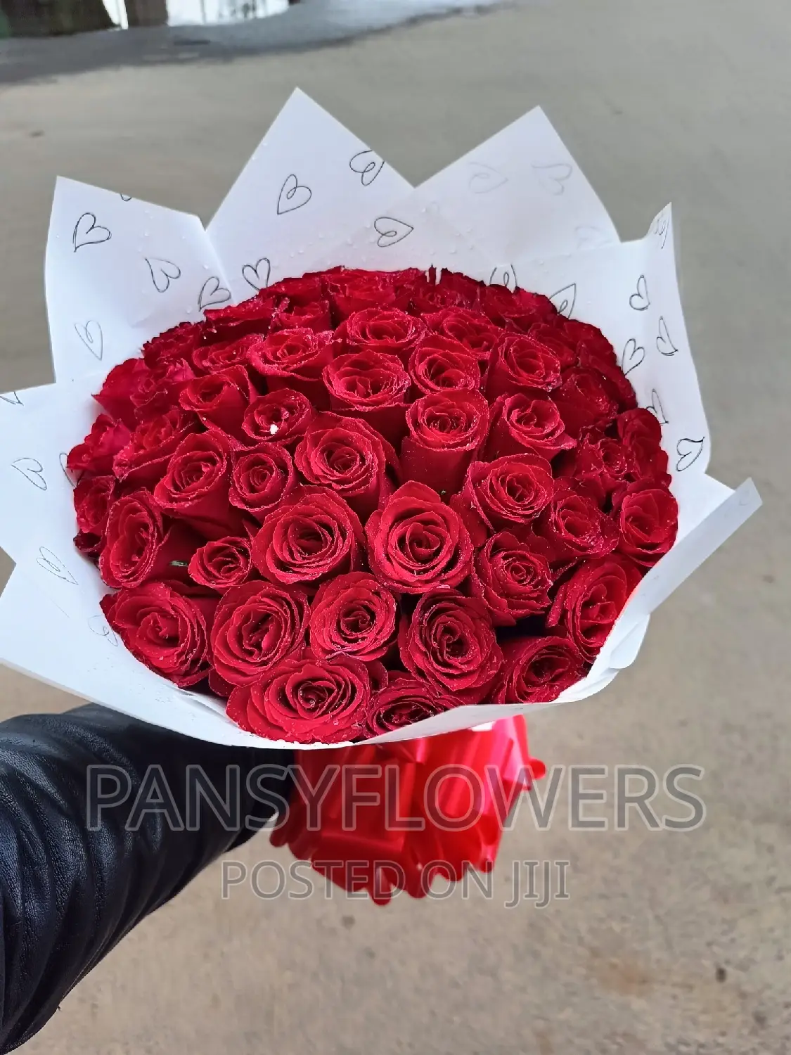60 Roses Flower Bouquet