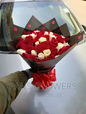 60 Roses Flower Bouquet