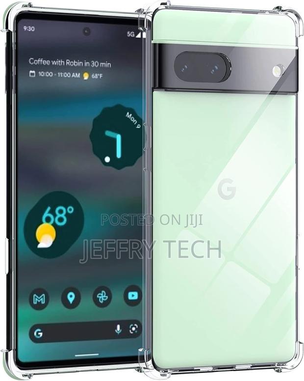 Google Pixel 6a Case Clear Shockproof Cover - thumbnail 2