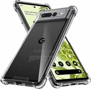 Google Pixel 7 Pro Back Case With Military Grade Bumper Corn