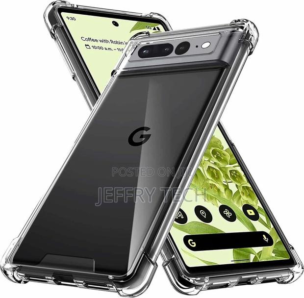 Google Pixel 7 Pro Back Case With Military Grade Bumper Corn - thumbnail 2