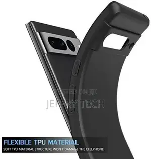 Back Cover for Google Pixel 7 Pro 5G (Black, Dual Protection