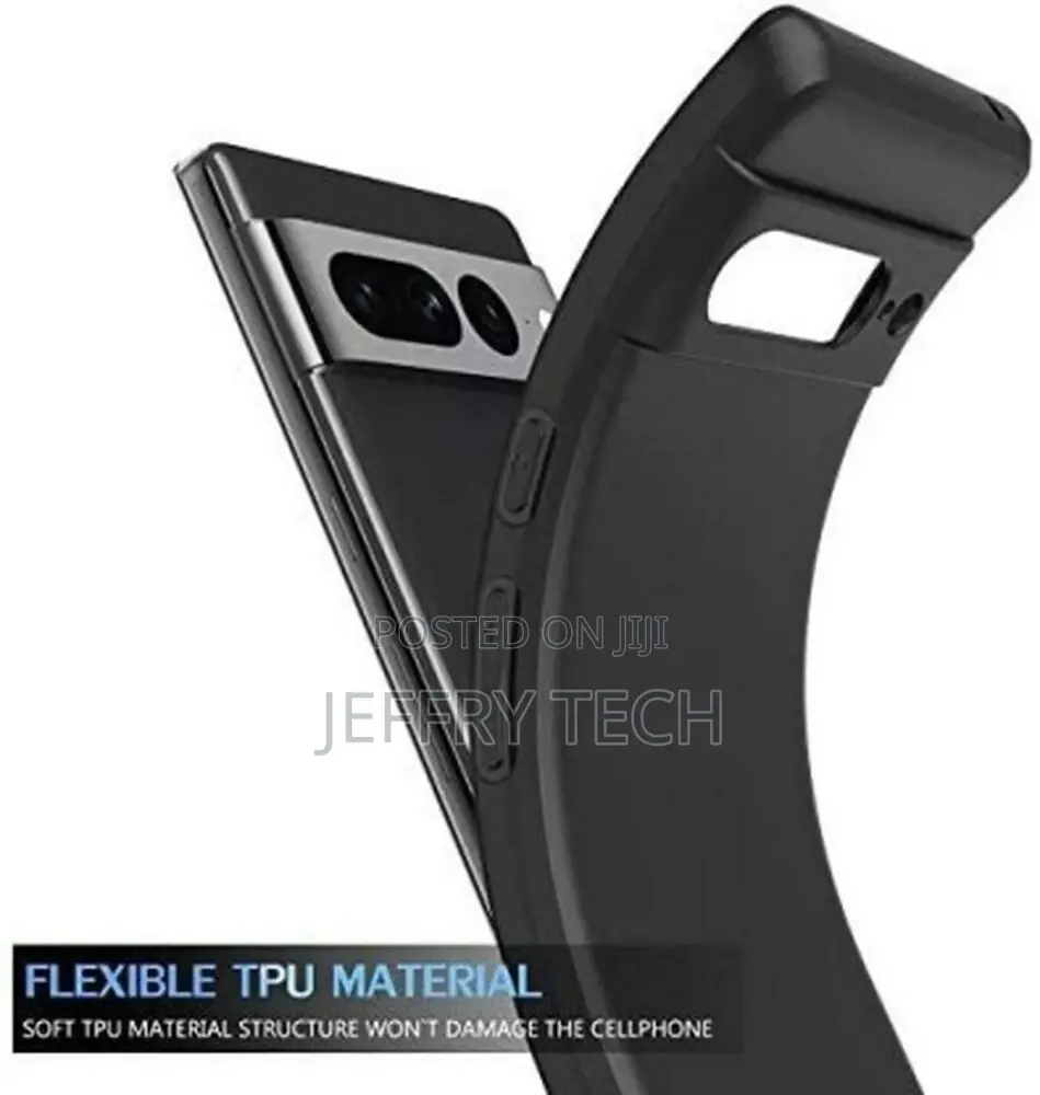 Back Cover for Google Pixel 7 Pro 5G (Black, Dual Protection
