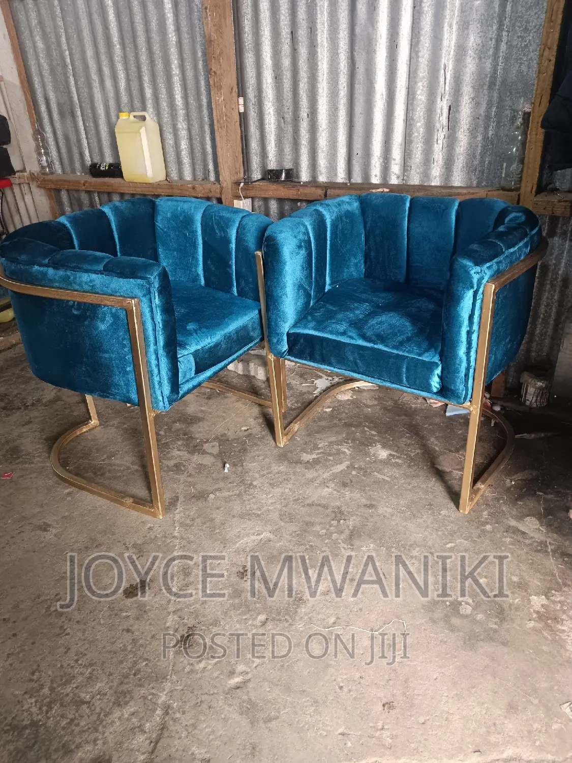 Styling Chairs, Turkuish Blue.
