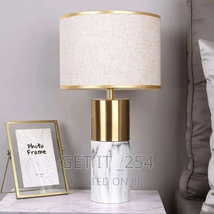 Marble Stand Bedside Lamp