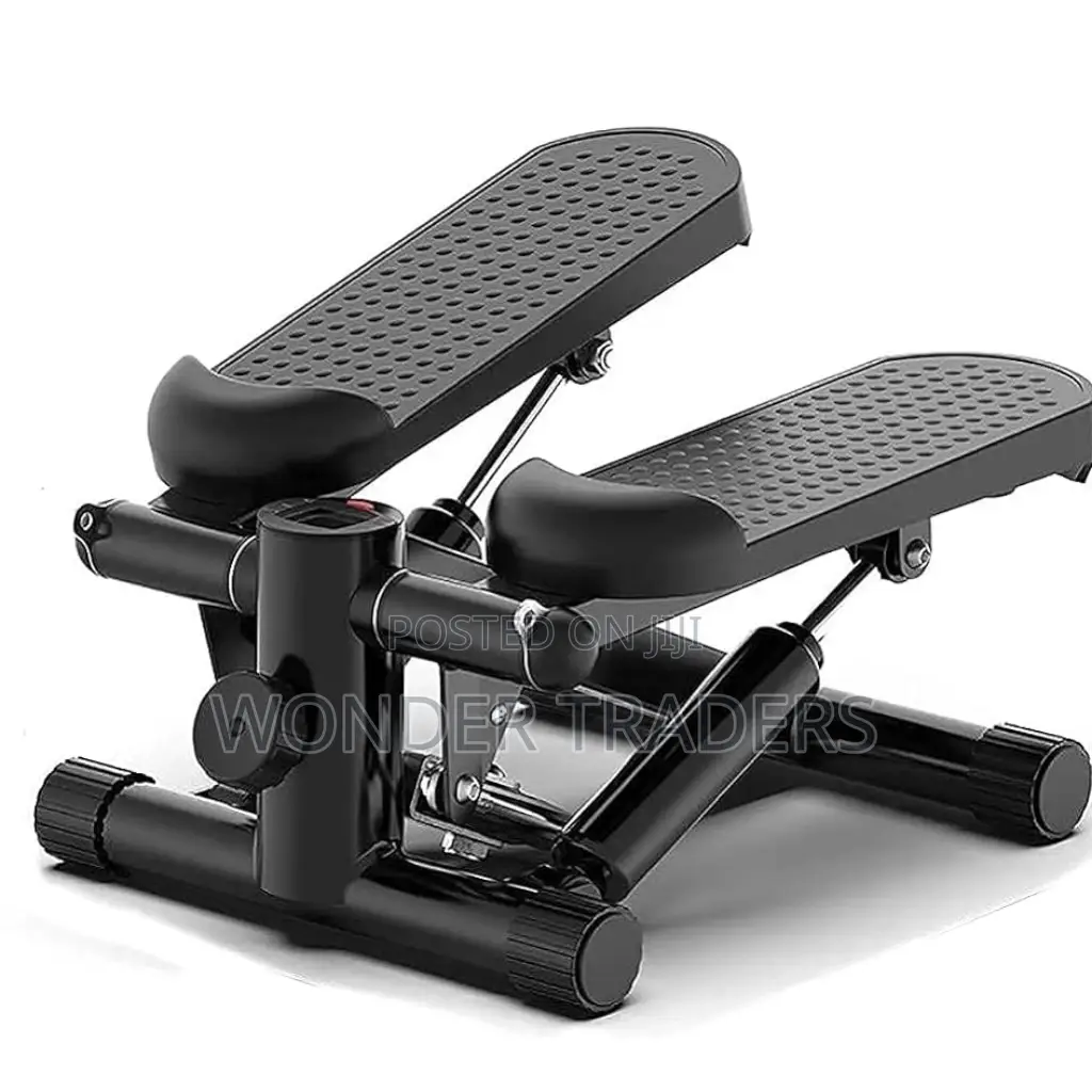 Mini Stepper With Resistance Bands.