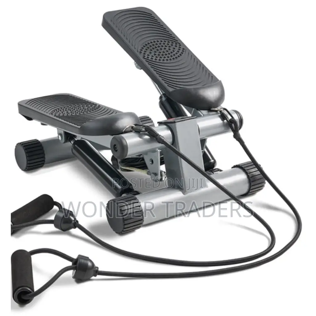 Mini Stepper With Resistance Bands.