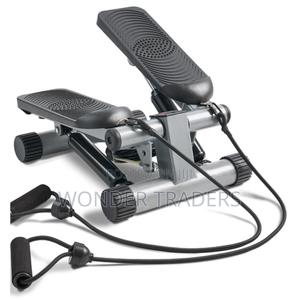 Mini Stepper With Resistance Bands. - thumbnail 2