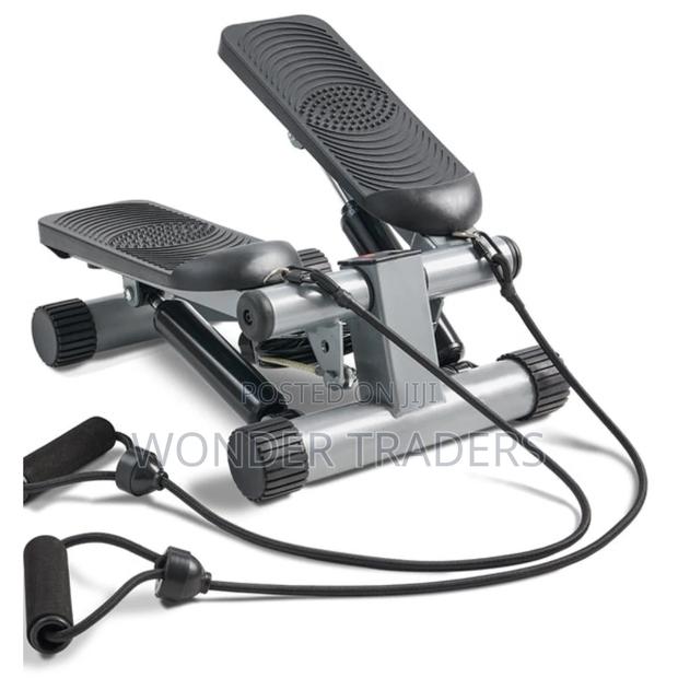 Mini Stepper With Resistance Bands. - main view