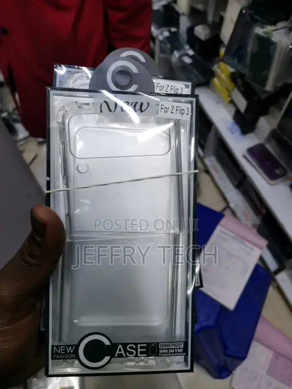 Samsung Galaxy Z Flip 3 Case Acrylic Clear Shockproof Ul