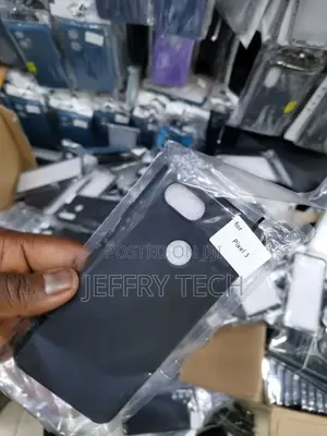 Back Cover for Google Pixel 3 Safety Rubber Case With Soft R