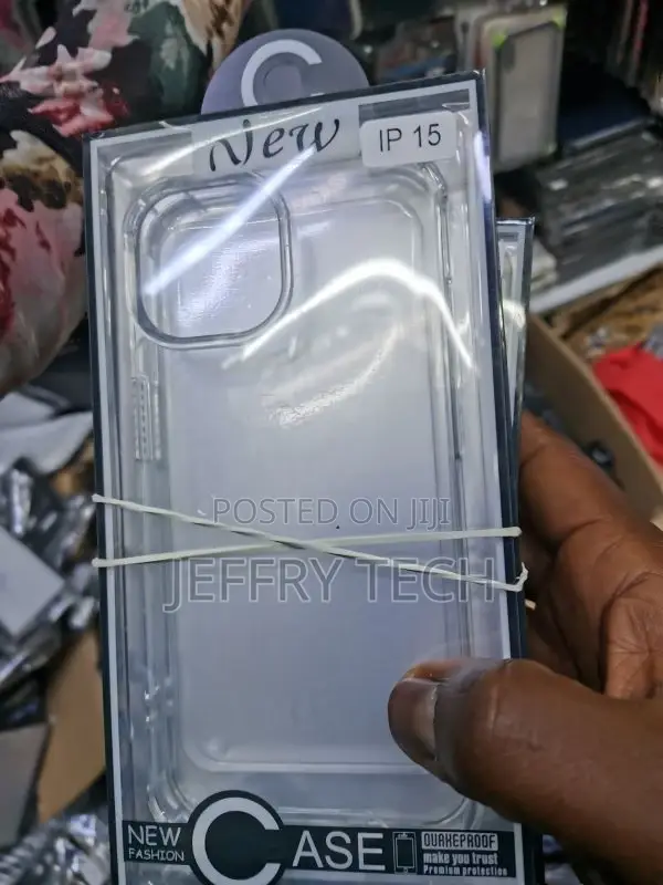 Clear Case Shockproof Cover for iPhone 15