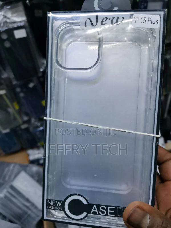 Clear Case for iPhone 15 Plus Shockproof Gel Cover - main view
