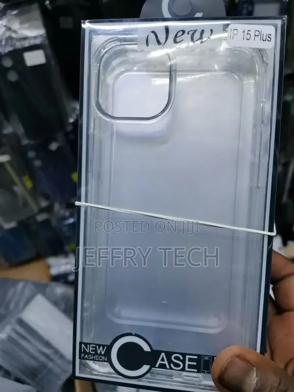 Clear Case for iPhone 15 Plus Shockproof Gel Cover
