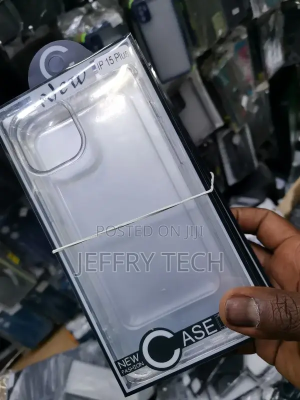 Clear Case for iPhone 15 Plus Shockproof Gel Cover