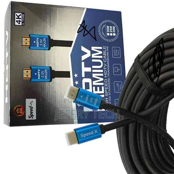 20M HDMI Cable Gold Plated - thumbnail 2