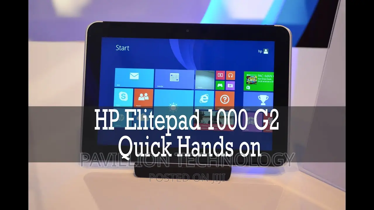 HP ElitePad 1000 G2 64 GB Silver