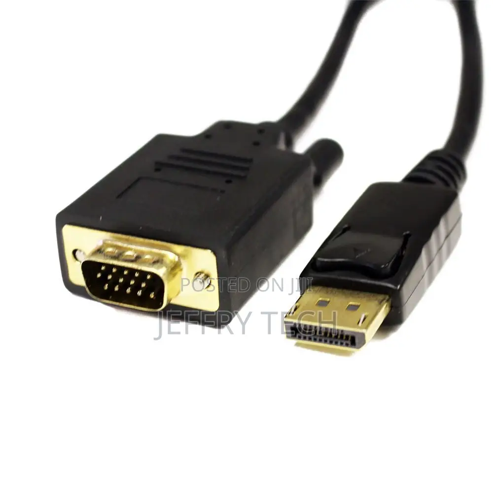 Display Port to VGA Cable