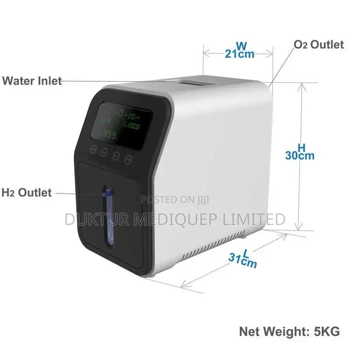 1-7l Mini [Oxygen Concentrator] With Remote Controller