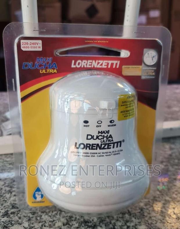 Lorenzeti Shower Head - main view