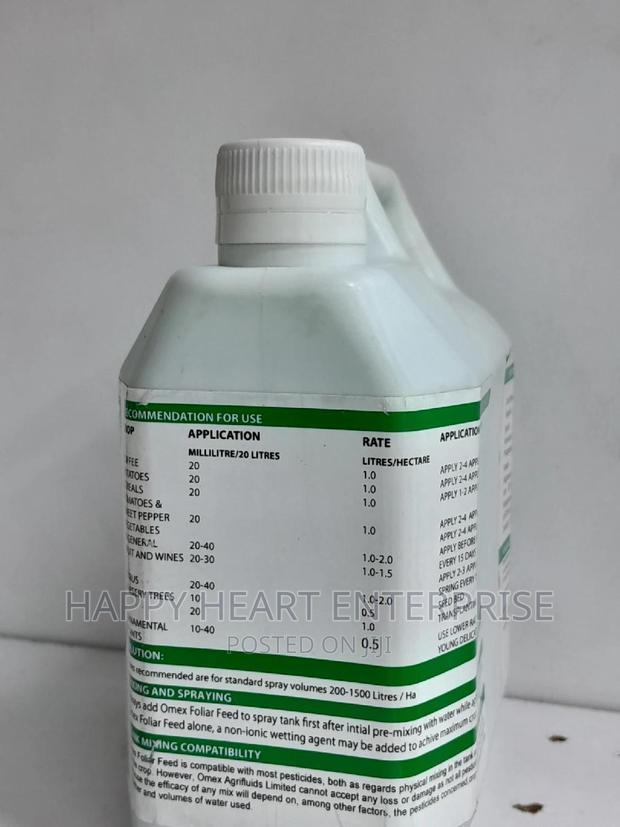 Omex Feed Foliar Fertiliser 1litre - thumbnail 4