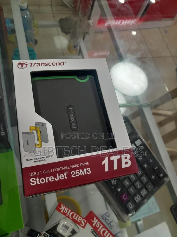 Transcend 1TB External Hard Disk - main view