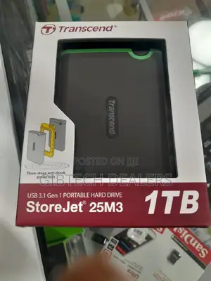 1TB Transcend Hard Disk