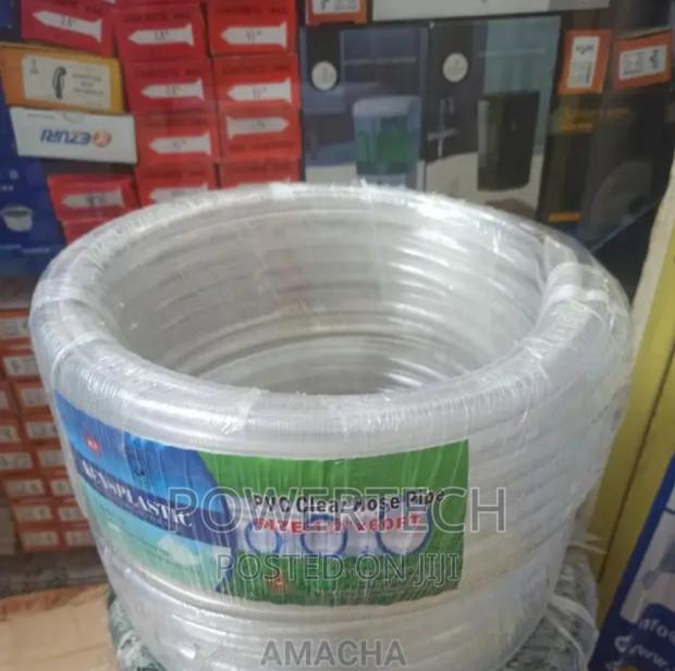 1" Inch by 120ft Clear Hose Pipe, - main view