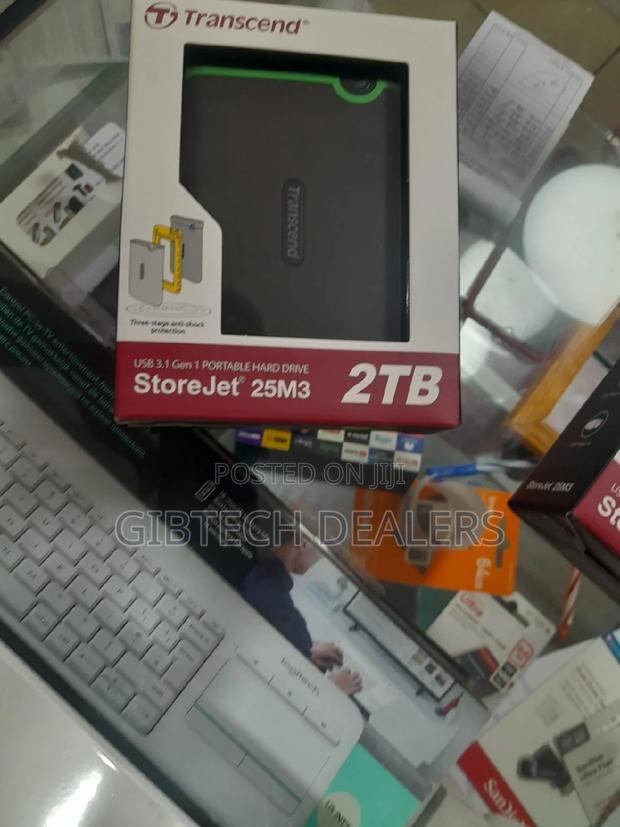 External Transcend Hard Disk 2TB - main view